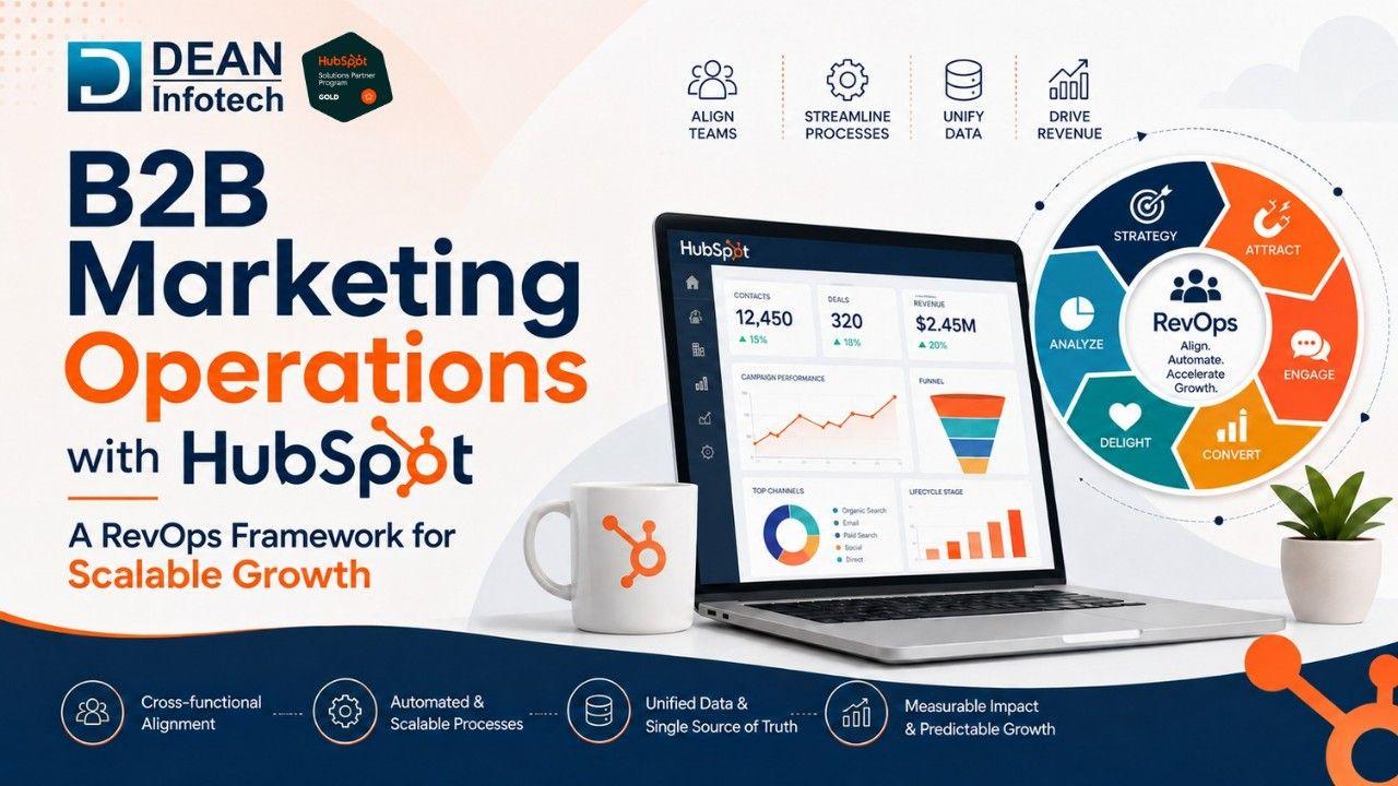 B2B Marketing Operations with HubSpot: A RevOps Framework for Scalable Growth